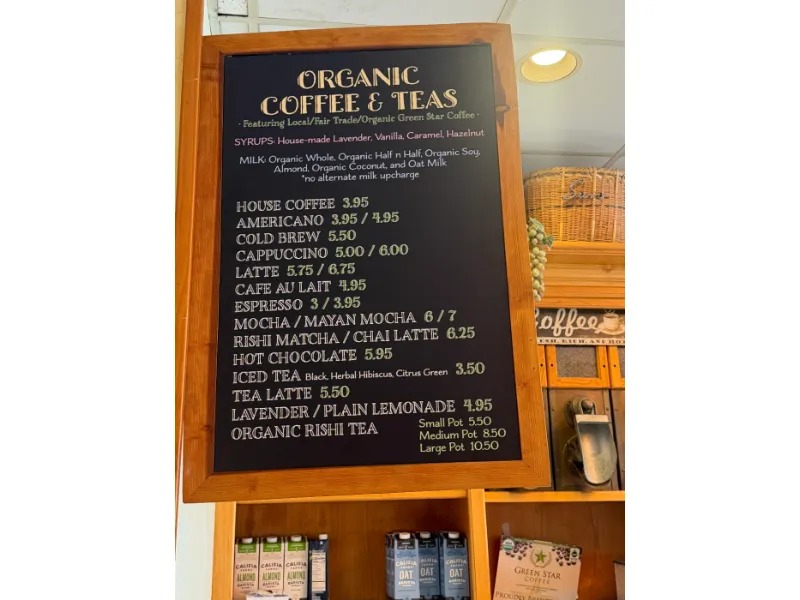 Menu Board Signs example 4